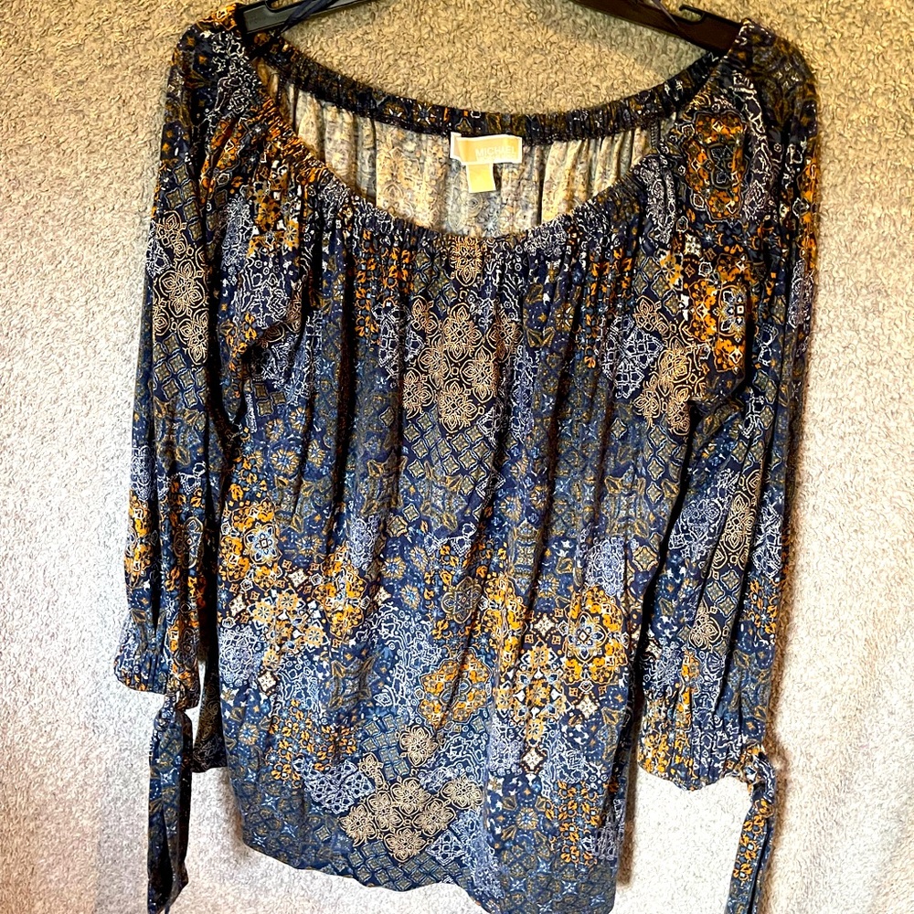 Michael Kors off the shoulder blouse
